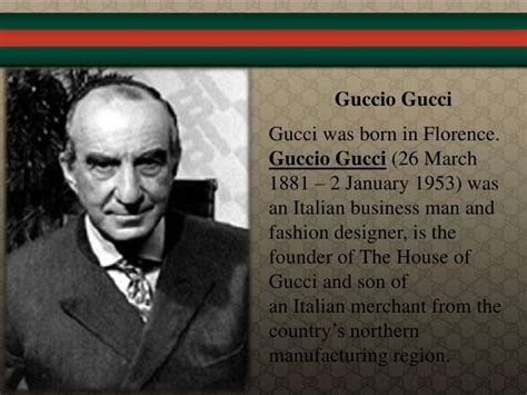 who is the founder of gucci|who was gucci founded by.